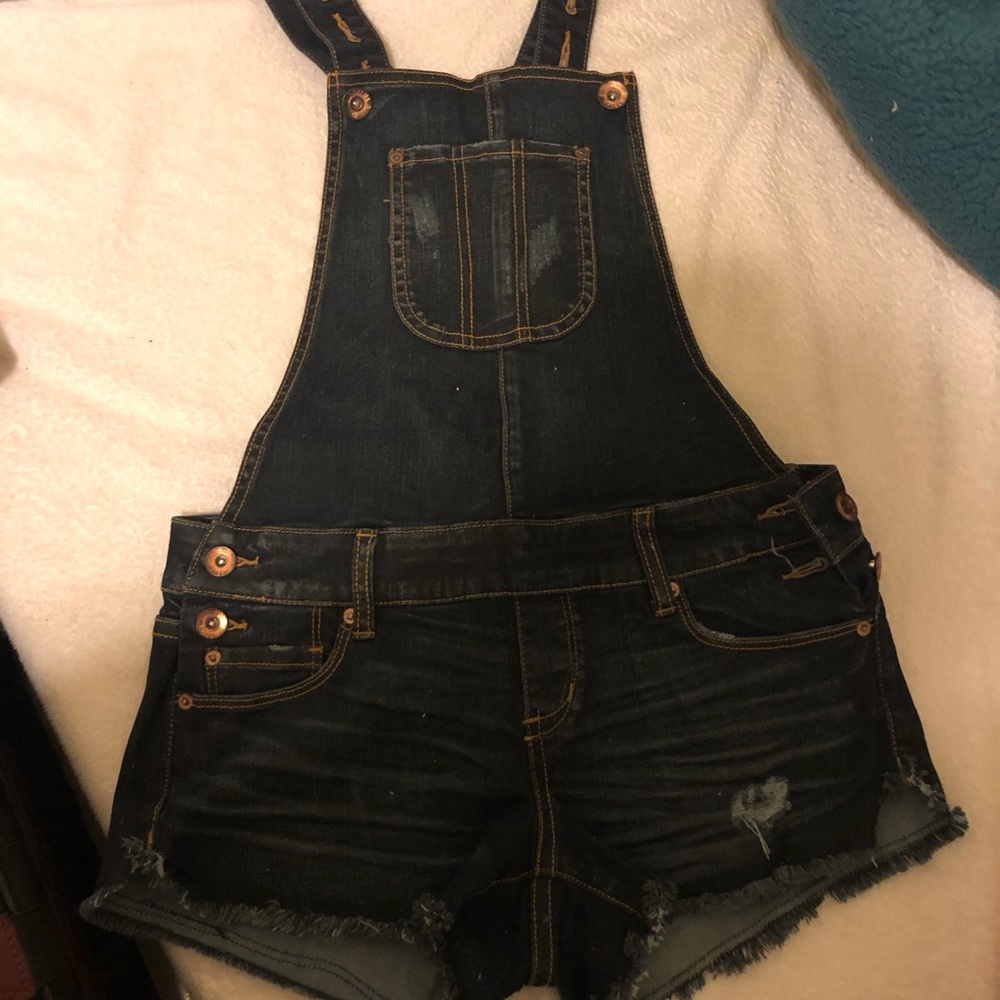 Denim overalls in size 25